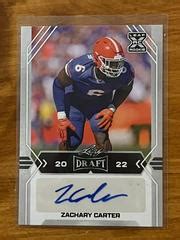 Zachary Carter Psa Zc Prices Leaf Draft Autographs Football