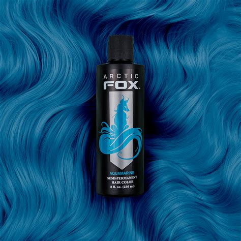 Arctic Fox Semi Permanent Hair Colors Aquamarine