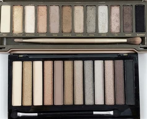 Paletas De Sombras Naked Vs Iconic Da Makeup Revolution