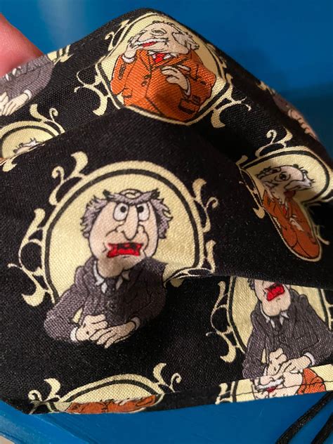 Muppets Statler And Waldorf 3 Layer Face Mask Etsy