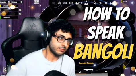 How To Speak Bangoli Carryminati Playing Bgmi Crazy Gameplay Ever