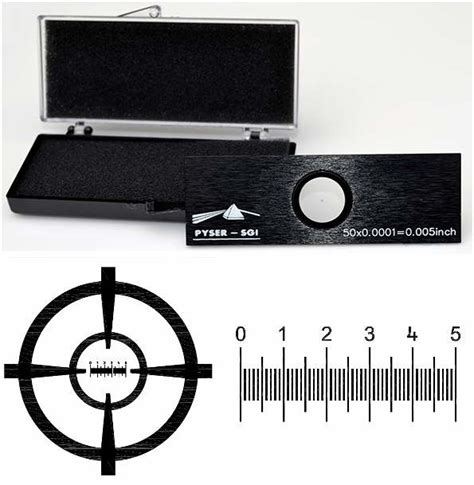 Stage Micrometer S11 0005inch In 00001inch Divisions Emgrid