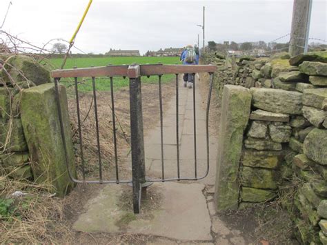 Old Swing Gate Along Footpath © Steven Ruffles Geograph Britain And