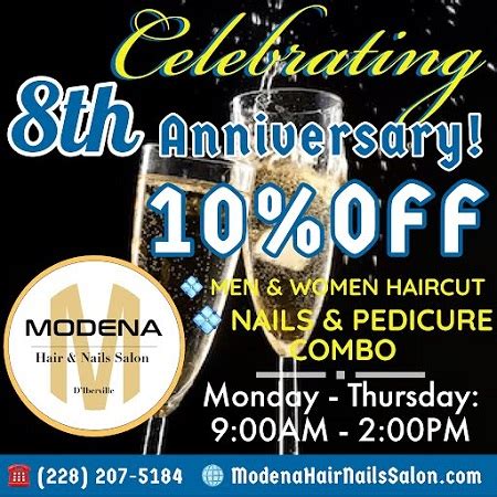 Coupons Modena Hair Nails Salon