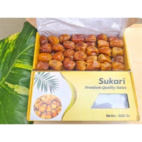 Jual Kurma Sukari Box 1 Kg Kurma Manis Basah Kurma Lembut Kurma Al