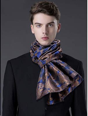 Men's Silk Neck Scarves - Men's Scarf Blog