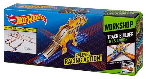 Amazon Hot Wheels Track Builder Deluxe Lift Launch Stunt Set