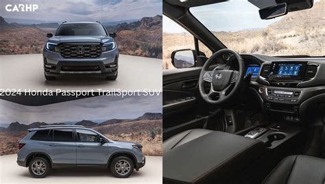 2024 Honda Passport Gets A More Aggressive Trailsport Trim And A New Console