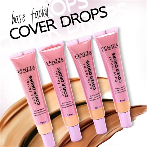 Base Fenzza Cover Drops Liquida Matte Shopee Brasil