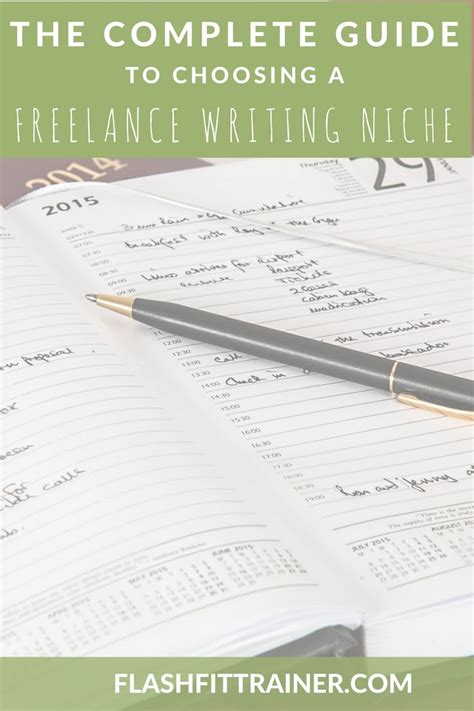 Choosing The Perfect Freelance Writing Niche