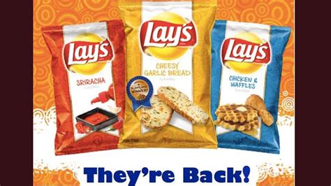 Lay's Special Chip Flavors Return As If Nothing Happened. Jerks.