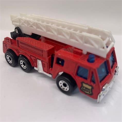 Matchbox Car Fire Truck Etsy