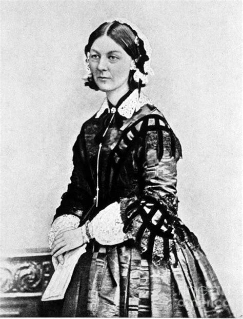 Florence Nightingale English Nurse Photograph By Science Source Fine