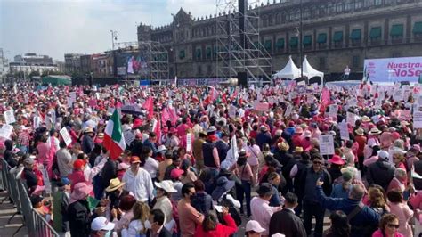 Fotos Y Videos Así Fue La Marcha Por Nuestra Democracia En El Zócalo