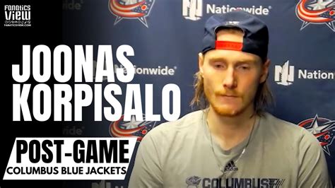 Joonas Korpisalo Reacts To Patrik Laine Getting In First Career Fight