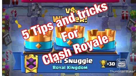 5 Tips For Clash Royale Youtube