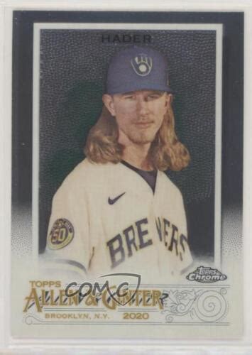 2020 Topps Allen Ginter Chrome Josh Hader 219 EBay