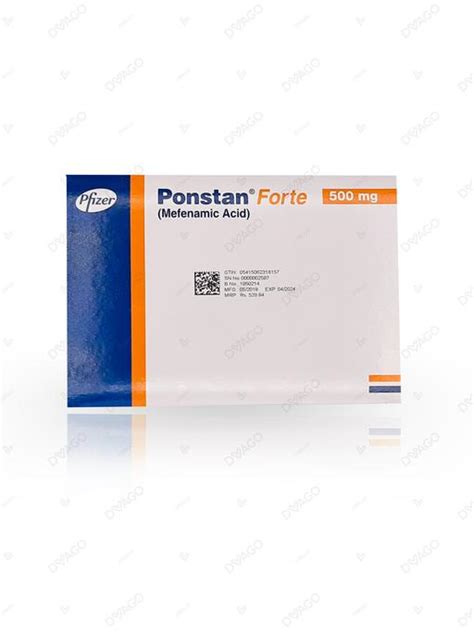 Ponstan Forte Price in Pakistan 2022 | Prices updated Daily