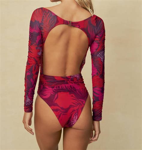 Maaji - Scarlet Tulip Rainless One Piece – Steals