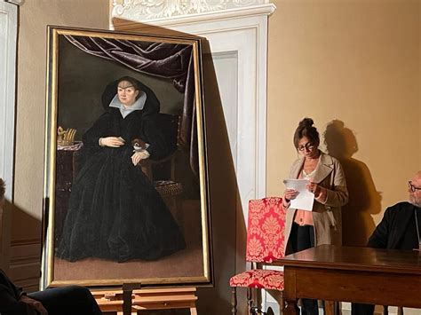 Presentato Il Restauro Del Ritratto Di Maria Maddalena Daustria