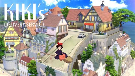 KIKI S DELIVERY SERVICE THE CITY BAKERY The Sims 4 Speed Build