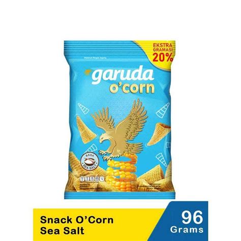 Jual Garuda Snack O Corn Sea Salt Dan Potato Daging Sapi BBQ Jumbo Pack