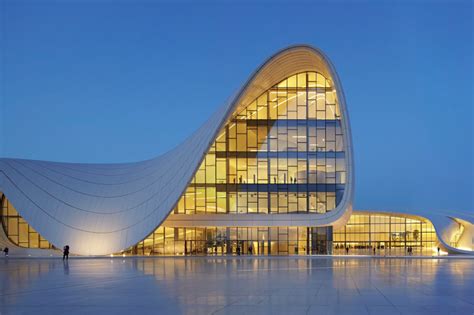 Idea Heydar Aliyev Center By Zaha Hadid Architects Architizer The