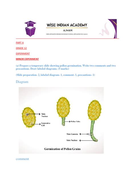 Part 1 Experiments Grade 12 Bio Practicals | PDF | Cell Nucleus | Cell ...