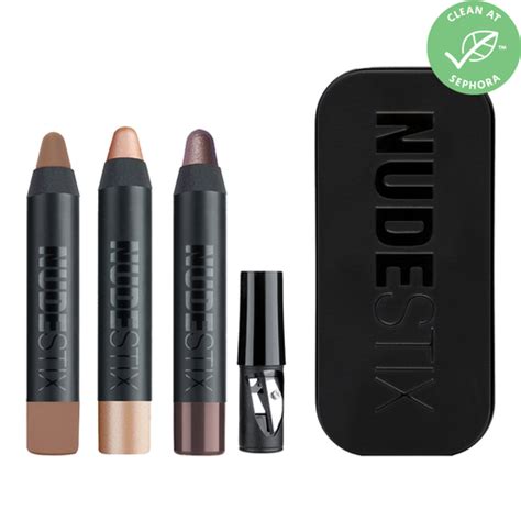 Buy Nudestix Bright Nude Eyes Kit Mini Limited Edition Sephora