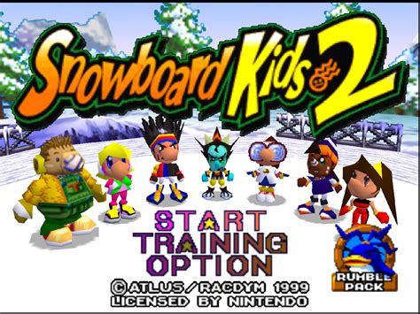 Snowboard Kids 2 Details Launchbox Games Database