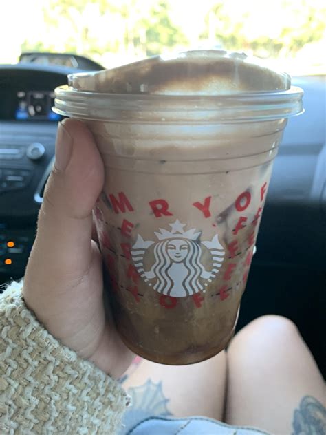 Cold Brew With Peppermint Mocha Cream Cold Foam R Starbucks