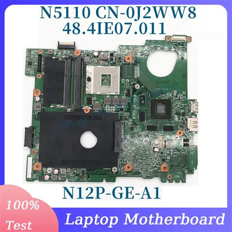 Cn J Ww J Ww J Ww N P Ge A Gb Mainboard For Dell N Laptop