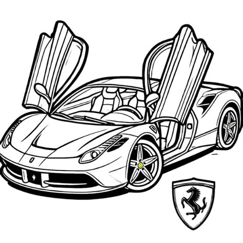 Ferrari Ausmalbilder Kostenlose Pdf F R Kleine Fahrer