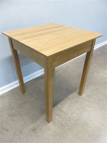 Transitional Design Online Auctions Oak Table