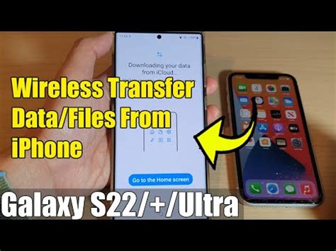 Galaxy S S Ultra How To Wireless Transfer Files Data From An