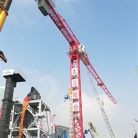 Qtz80 5613 6ton Types Flat Top Tower Crane Construction Tower Crane