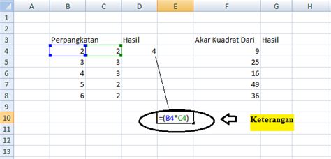 Simbol Akar Pangkat 3 Di Excel Riset