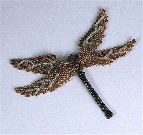 Dragonfly 2 Dragonfly Beadwoven In Size 15 Seed Beads It Will Be