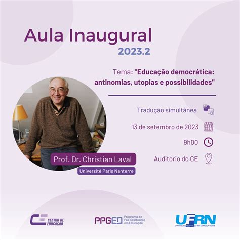 Aula Inaugural 2023 2 PPGED