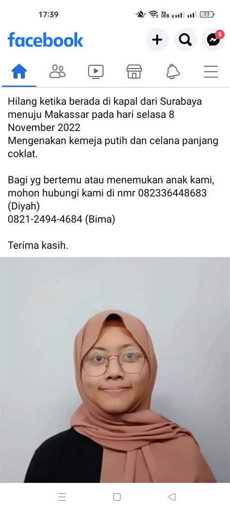 Ersa Tri Wahyuni On Twitter Mohon Info Siapa Tahu Ada Yang Lihat