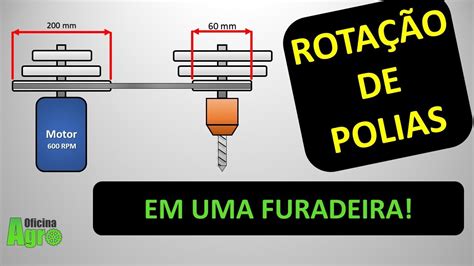 Rota O De Polias Furadeira Exerc Cio Youtube