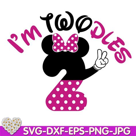 Oh Toodles, I'm Two Mouse Birthday oh TWOdles 2nd Two Birthd | Inspire ...