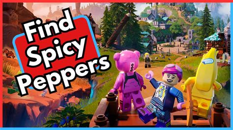 How To Find Spicy Peppers In Lego Fortnite YouTube