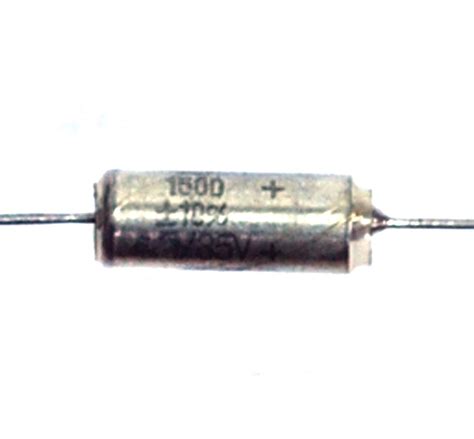 Pc Nichicon Sprague Military Tantalum Capacitor Uf V D Axial