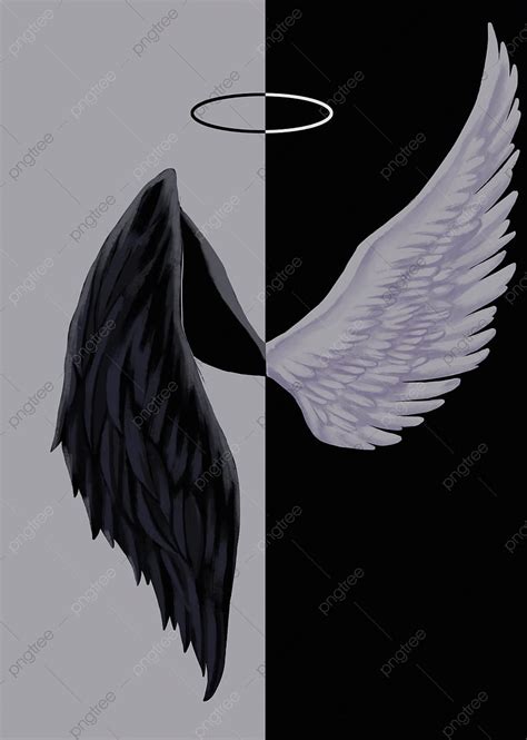 Angel Devil Wings Background Black Wing Devil Backgrounds For Black And White Angel Wings Hd