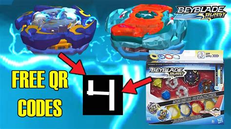 Quad Ring 2 Pack Free Qr Codes Beyblade Burst Evolution App Youtube