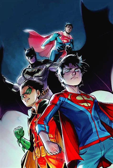 Super Sons 1 2017 Variant Cover [art By Mirka Dc Multiverse