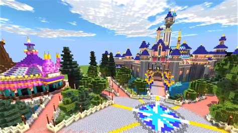 Schematic Disney Minecraft Park