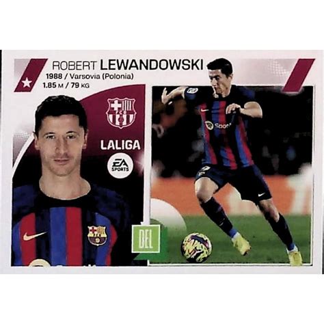 Venta Cromo Lewandowski Barcelona Liga Este