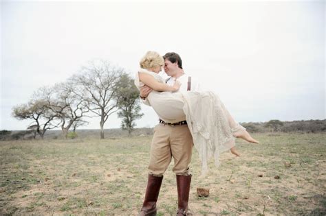 South African Safari Wedding With Elephants Popsugar Love And Sex